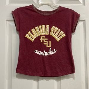 KIDS FSU SHORT SLEEVE SHIRT🫶🏼
